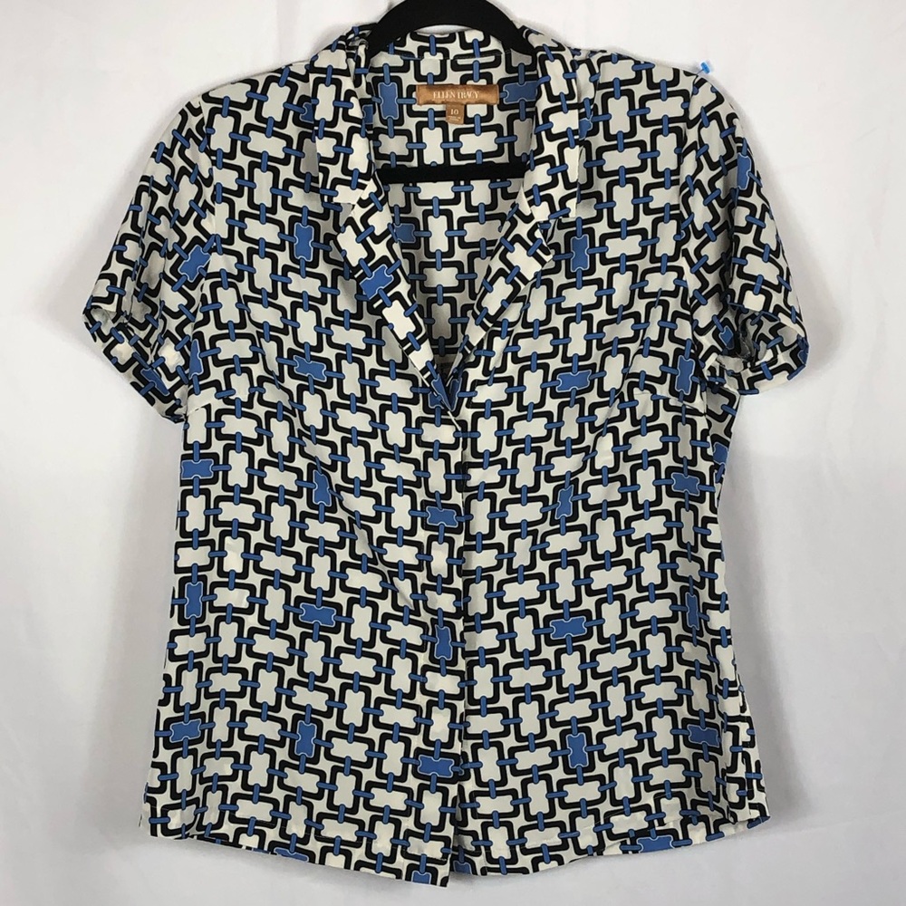 Ellen Tracy | Button Down Top